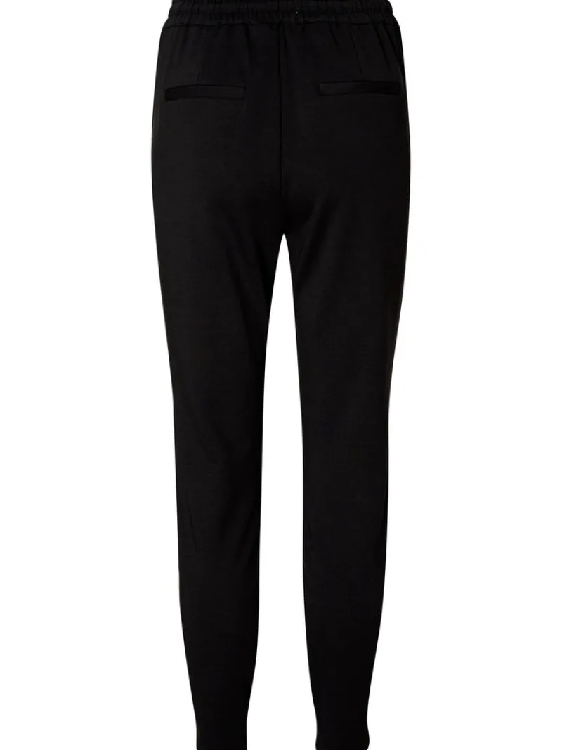 Vero Moda Hosen*VMEVA MR LOOSE STRING PANT GA NOOS Black