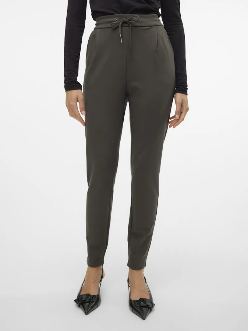 Vero Moda Hosen*VMEVA MR LOOSE STRING PANT GA NOOS Peat