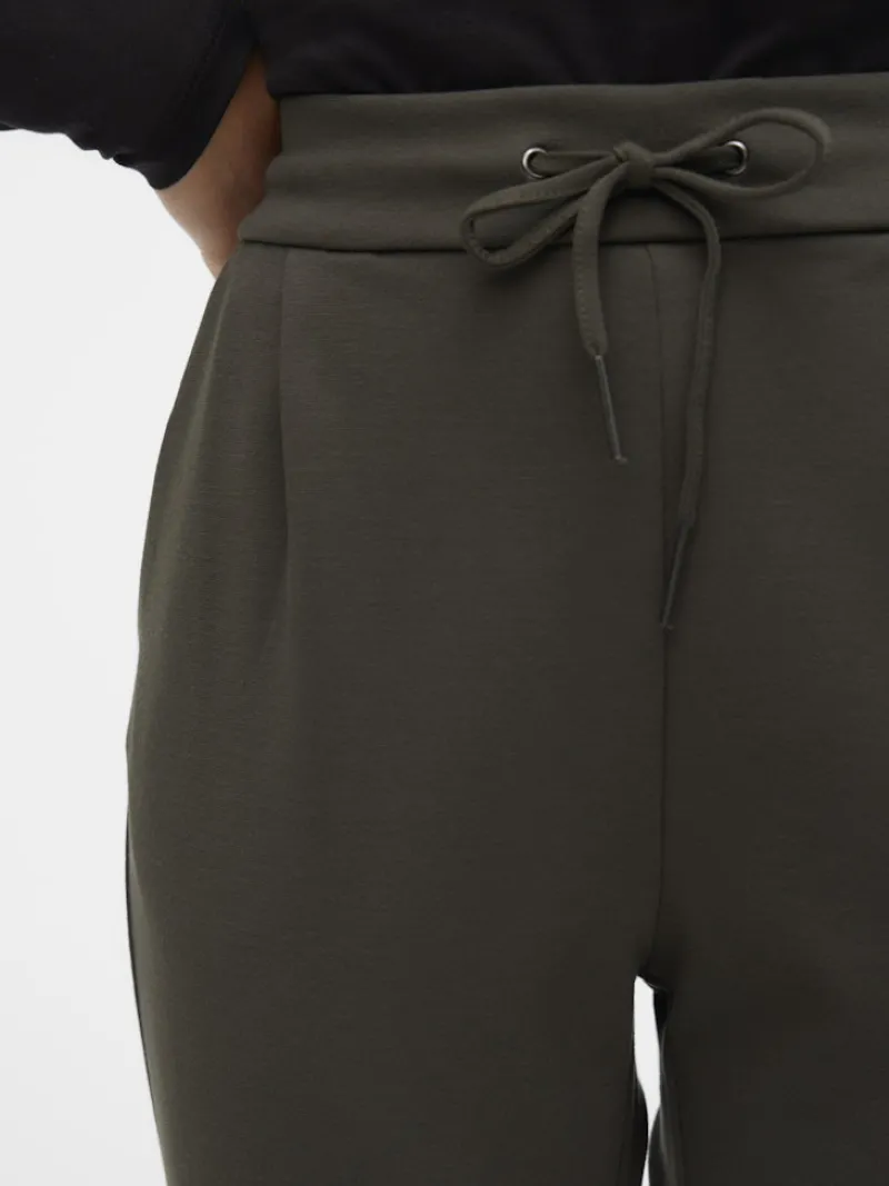 Vero Moda Hosen*VMEVA MR LOOSE STRING PANT GA NOOS Peat