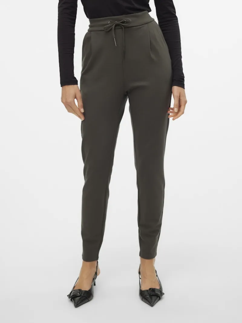 Vero Moda Hosen*VMEVA MR LOOSE STRING PANT GA NOOS Peat