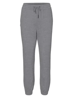 Vero Moda Hosen*VMEVA MR LOOSE TRACK PANTS GA COLOR Medium Grey Melange