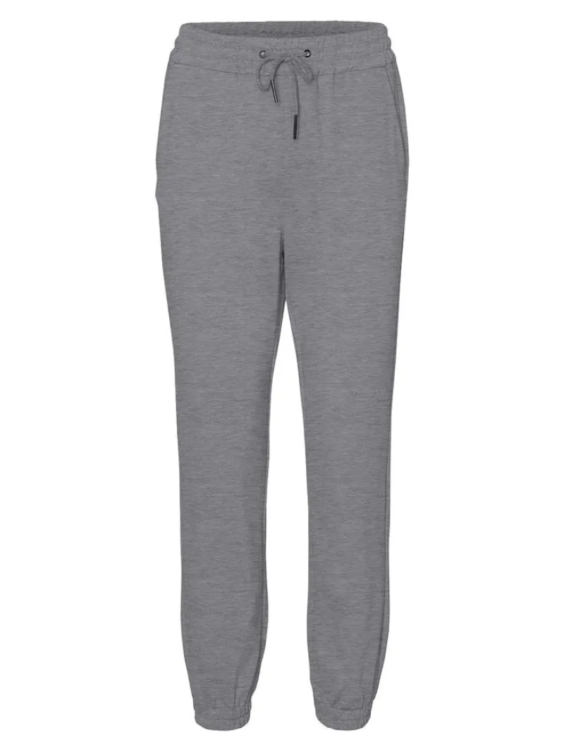 Vero Moda Hosen*VMEVA MR LOOSE TRACK PANTS GA COLOR Medium Grey Melange