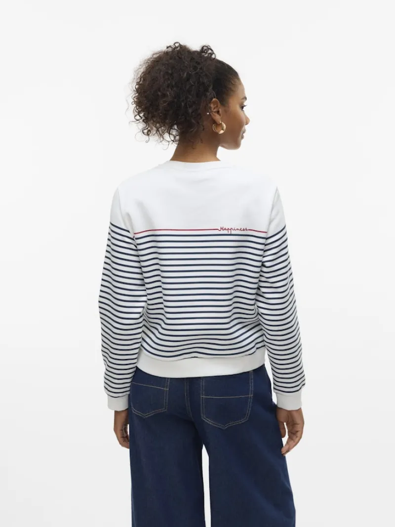 Vero Moda Pullover & Sweatshirts*VMFERNANDA LS SWEAT BOX JRS GA Cloud Dancer