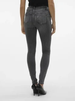 Vero Moda Jeans*VMFLASH MR SKINNY JEANS LI213 GA NOOS Medium Grey Denim