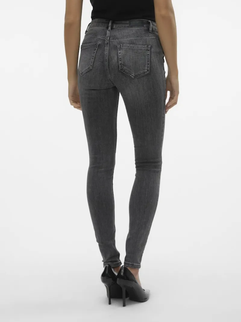 Vero Moda Jeans*VMFLASH MR SKINNY JEANS LI213 GA NOOS Medium Grey Denim