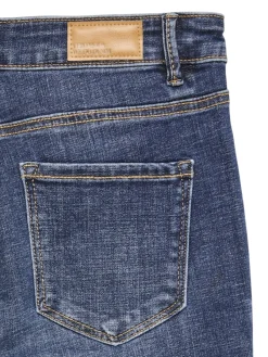 Vero Moda Jeans*VMFLASH MR STRAIGHT JEANS LI3300 GA NOOS Dark Blue Denim