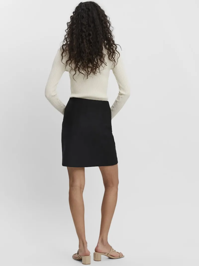 Vero Moda Röcke*VMFORTUNEALLISON HW SHORT SKIRT GA NOOS Black
