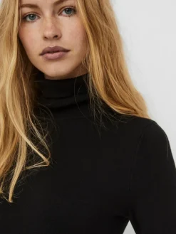 Vero Moda Pullover & Sweatshirts*VMGLORY LS ROLLNECK BLOUSE GA NOOS Black