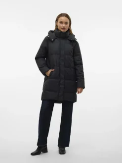 Vero Moda Jacken*VMGRETAKYLIE COATED COAT NOOS Black
