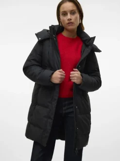 Vero Moda Jacken*VMGRETAKYLIE COATED COAT NOOS Black
