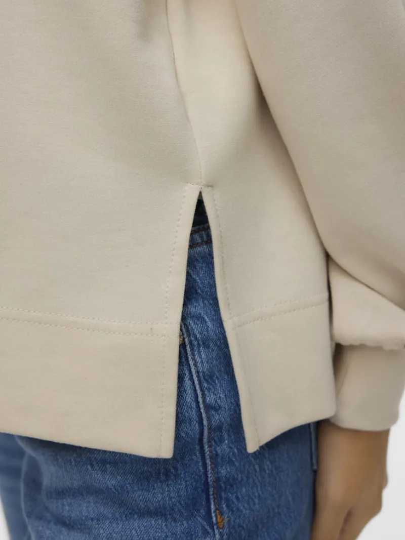 Vero Moda Pullover & Sweatshirts*VMHALI LS HOODIE JRS GA BOO pumice stone