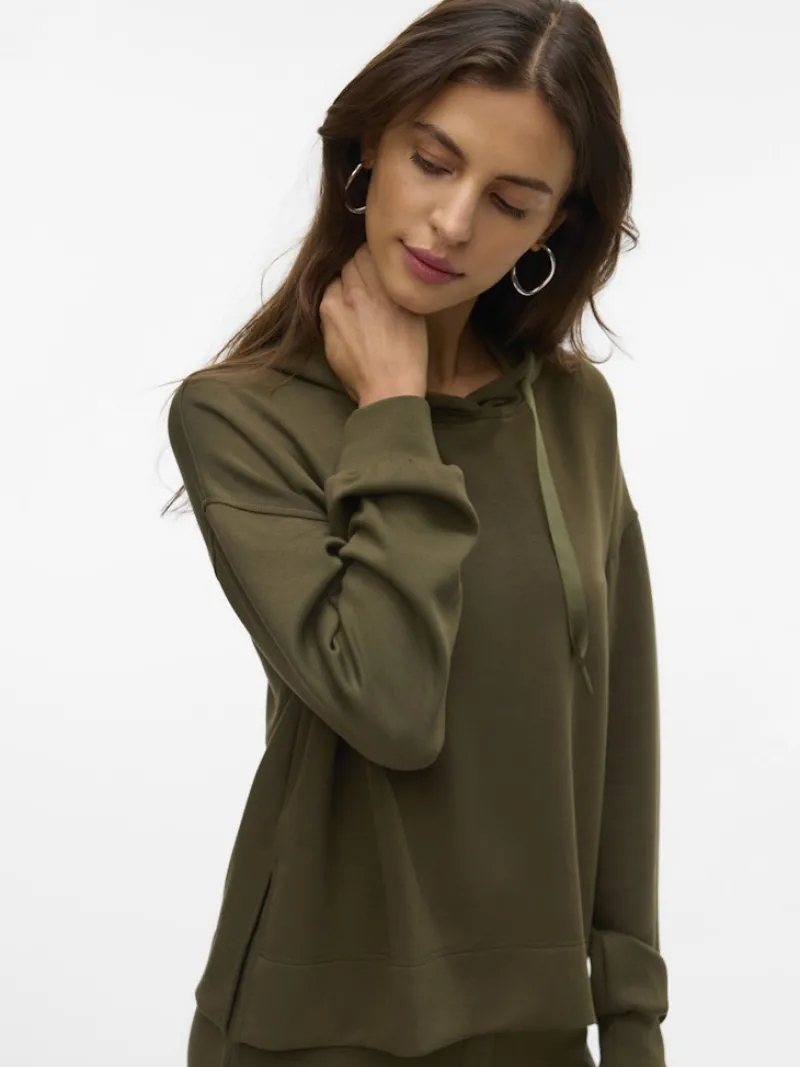 Vero Moda Pullover & Sweatshirts*VMHALI LS HOODIE JRS GA BOO Grape Leaf