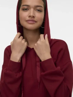 Vero Moda Pullover & Sweatshirts*VMHALI LS HOODIE JRS GA BOO syrah