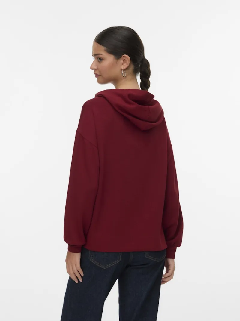 Vero Moda Pullover & Sweatshirts*VMHALI LS HOODIE JRS GA BOO syrah