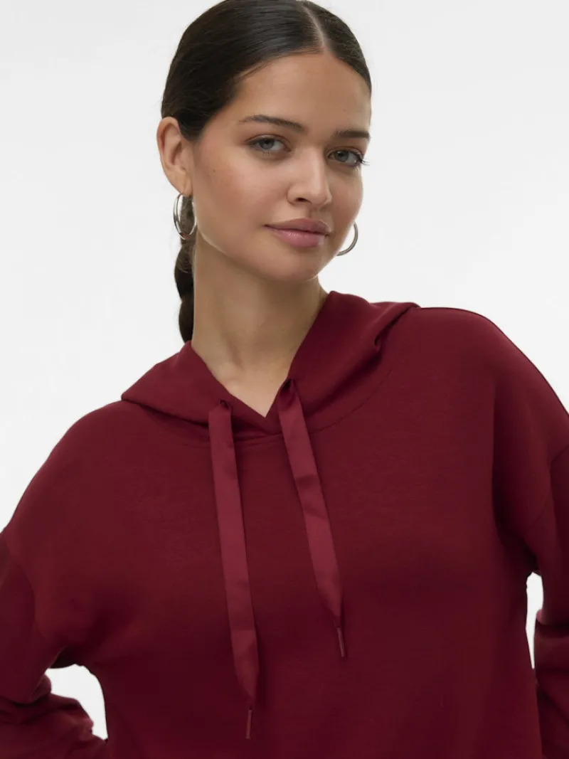 Vero Moda Pullover & Sweatshirts*VMHALI LS HOODIE JRS GA BOO syrah