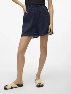 Vero Moda Shorts*VMHAY HW EMB SHORTS WVN SPE Navy Blazer