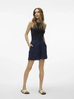 Vero Moda Shorts*VMHAY HW EMB SHORTS WVN SPE Navy Blazer