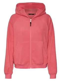 Vero Moda Pullover & Sweatshirts*VMILSA LS ZIP HOODIE JRS BF hot pink