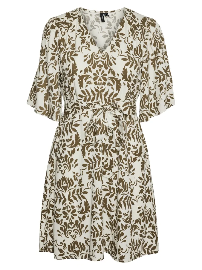 Vero Moda Kleider*VMIMMA 2/4 SHORT DRESS WVN BTQ Capers