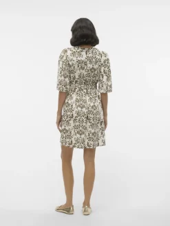 Vero Moda Kleider*VMIMMA 2/4 SHORT DRESS WVN BTQ Capers