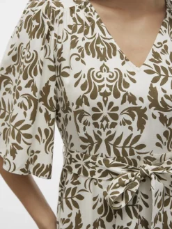 Vero Moda Kleider*VMIMMA 2/4 SHORT DRESS WVN BTQ Capers