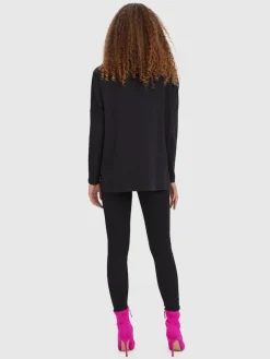 Vero Moda Shirts*VMIRIS LS OVERSIZE TEE NOOS Black