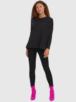 Vero Moda Shirts*VMIRIS LS OVERSIZE TEE NOOS Black