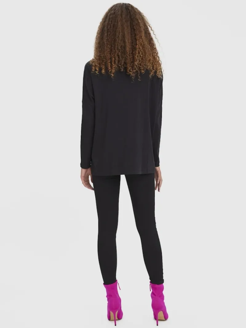 Vero Moda Shirts*VMIRIS LS OVERSIZE TEE NOOS Black