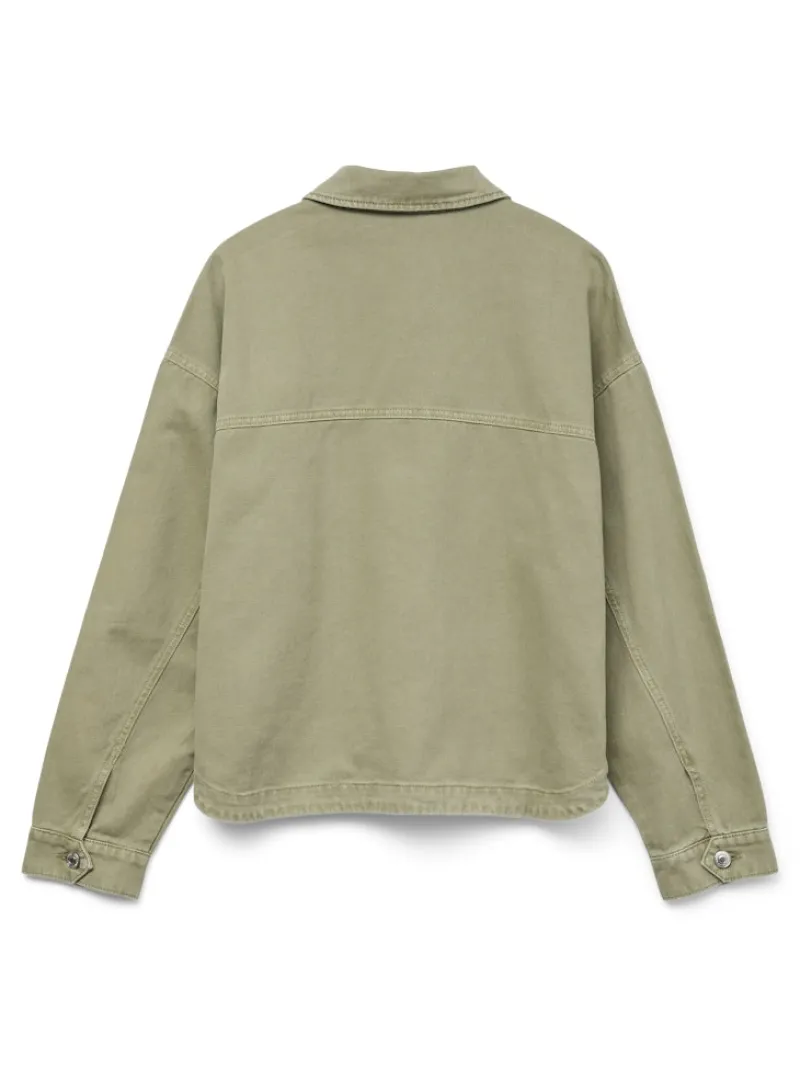 Vero Moda Jacken*VMJAMIE LS DENIM SHACKET MIX GA NOOS Laurel Wreath