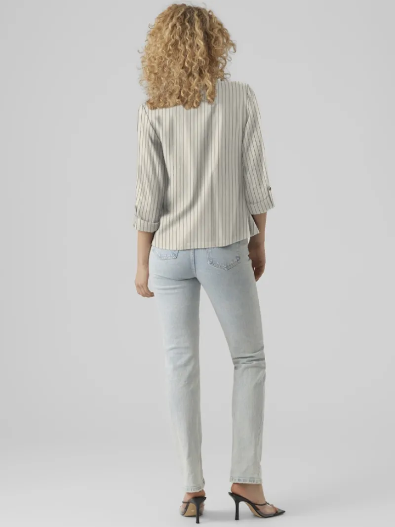 Vero Moda Jacken*VMJESMILO 3/4 LOOSE BLAZER WVN NOOS silver lining2