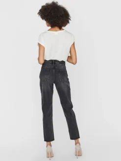 Vero Moda Jeans*VMJOANA HR MOM ANKLE JEANS LI106 NOOS Black