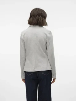 Vero Moda Jacken*VMJULIA LS BLAZER JRS NOOS hellgrau2