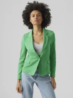 Vero Moda Jacken*VMJULIA LS BLAZER JRS NOOS bright green