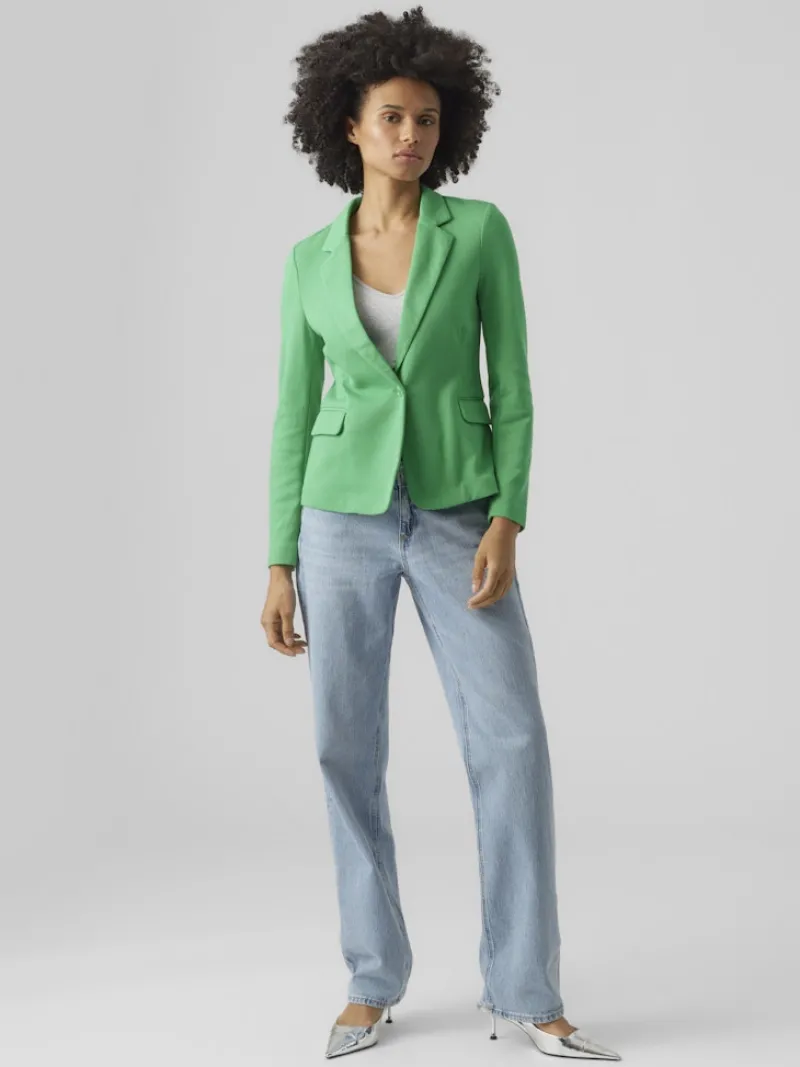 Vero Moda Jacken*VMJULIA LS BLAZER JRS NOOS bright green