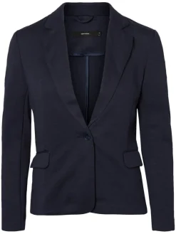 Vero Moda Jacken*VMJULIA LS BLAZER JRS NOOS blau2