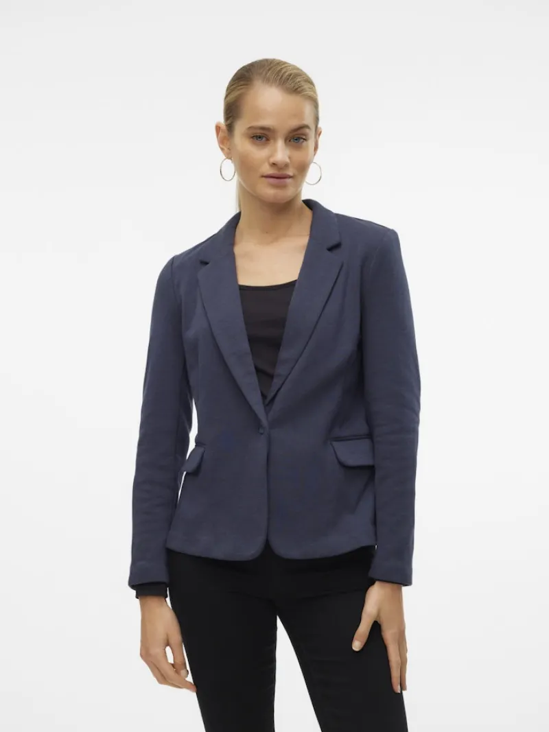 Vero Moda Jacken*VMJULIA LS BLAZER JRS NOOS blau2