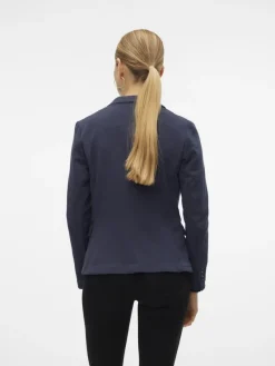 Vero Moda Jacken*VMJULIA LS BLAZER JRS NOOS blau2