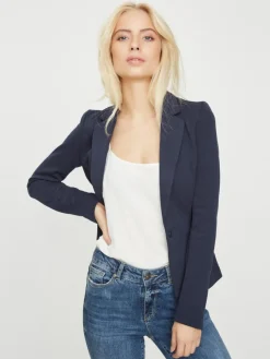 Vero Moda Jacken*VMJULIA LS BLAZER JRS NOOS blau2