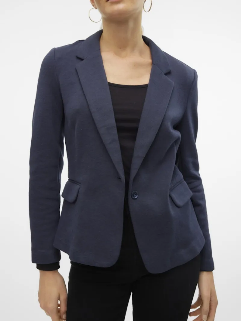 Vero Moda Jacken*VMJULIA LS BLAZER JRS NOOS blau2