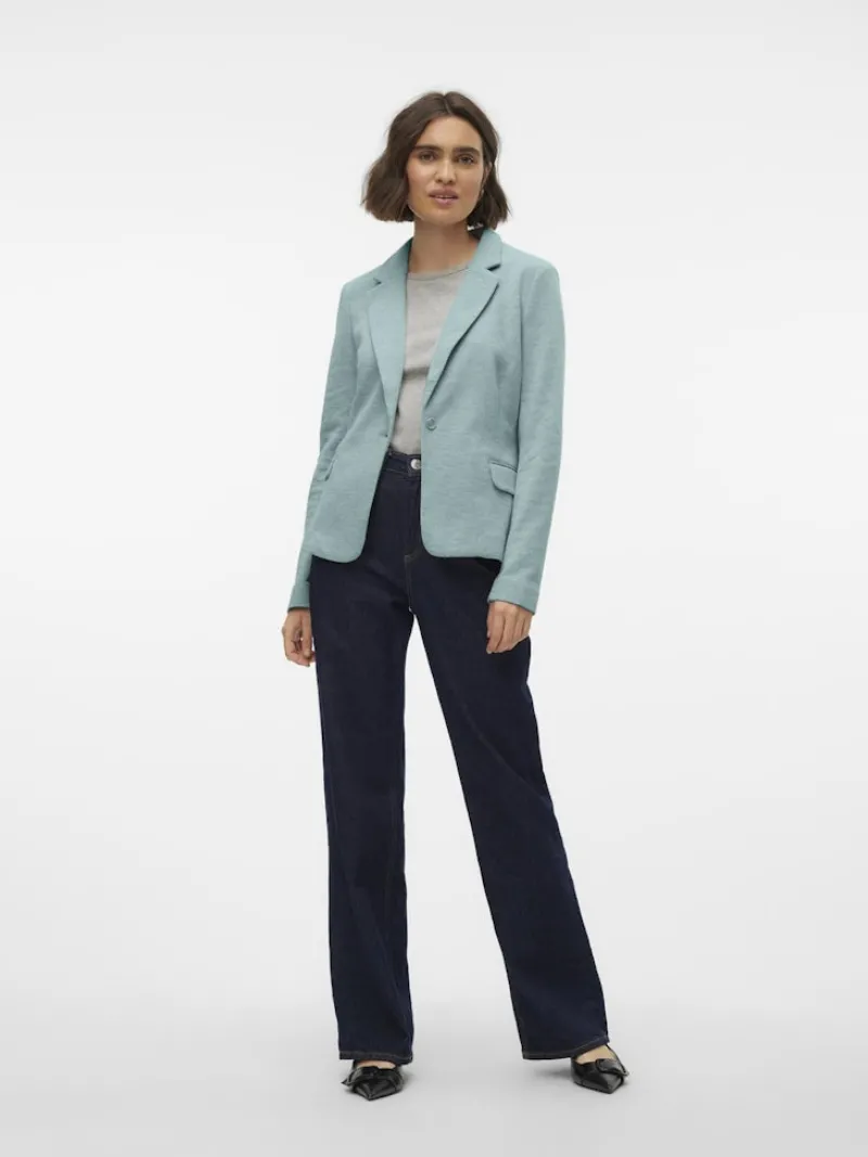 Vero Moda Jacken*VMJULIA LS BLAZER JRS NOOS gray mist