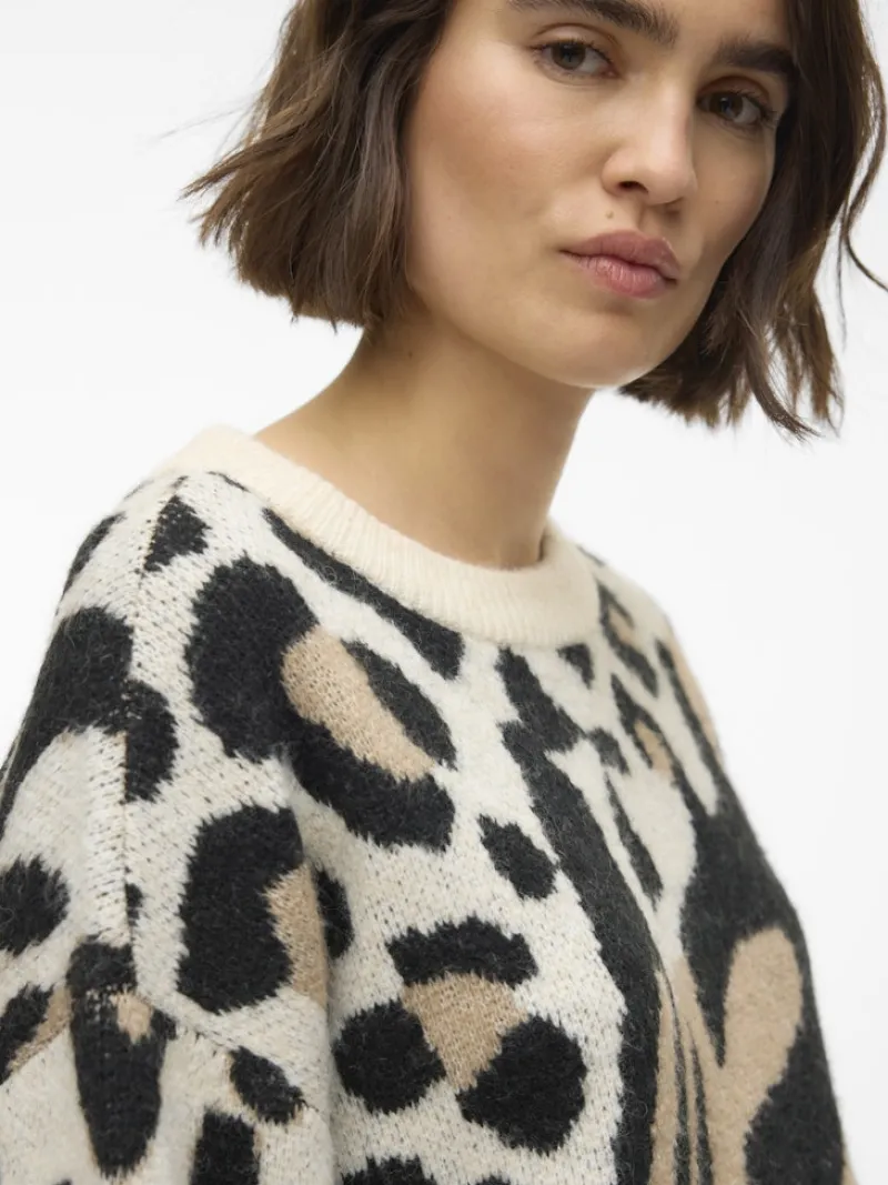 Vero Moda Pullover & Sweatshirts*%VMKAI LS O-NECK PULLOVER GA BOO birch2