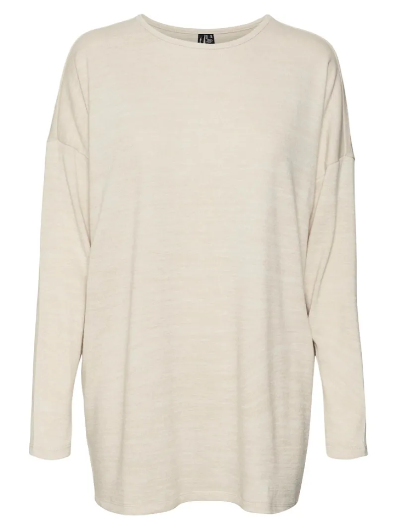 Vero Moda Shirts*VMKATIE LS LONG TOP JRS NOOS pumice stone