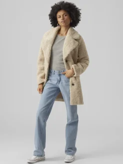 Vero Moda Jacken*VMKYLIE TEDDY COAT GA BOO oatmeal