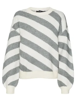 Vero Moda Pullover & Sweatshirts*VMLARA LS O-NECK PULLOVER BOO REP birch