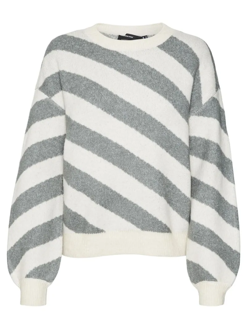 Vero Moda Pullover & Sweatshirts*VMLARA LS O-NECK PULLOVER BOO REP birch