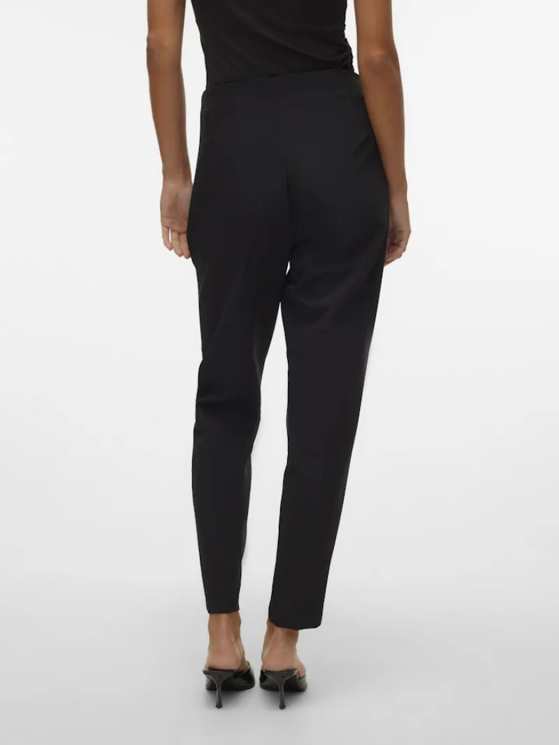 Vero Moda Hosen*VMLINA HW TAPERED PANT NOOS Black
