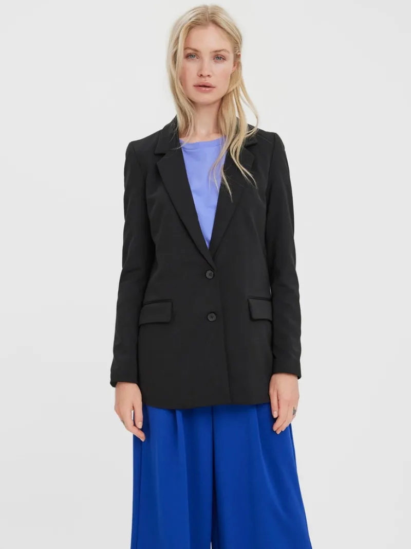 Vero Moda Jacken*VMLUCCA LS LOOSE JERSEY BLAZER NOOS Black