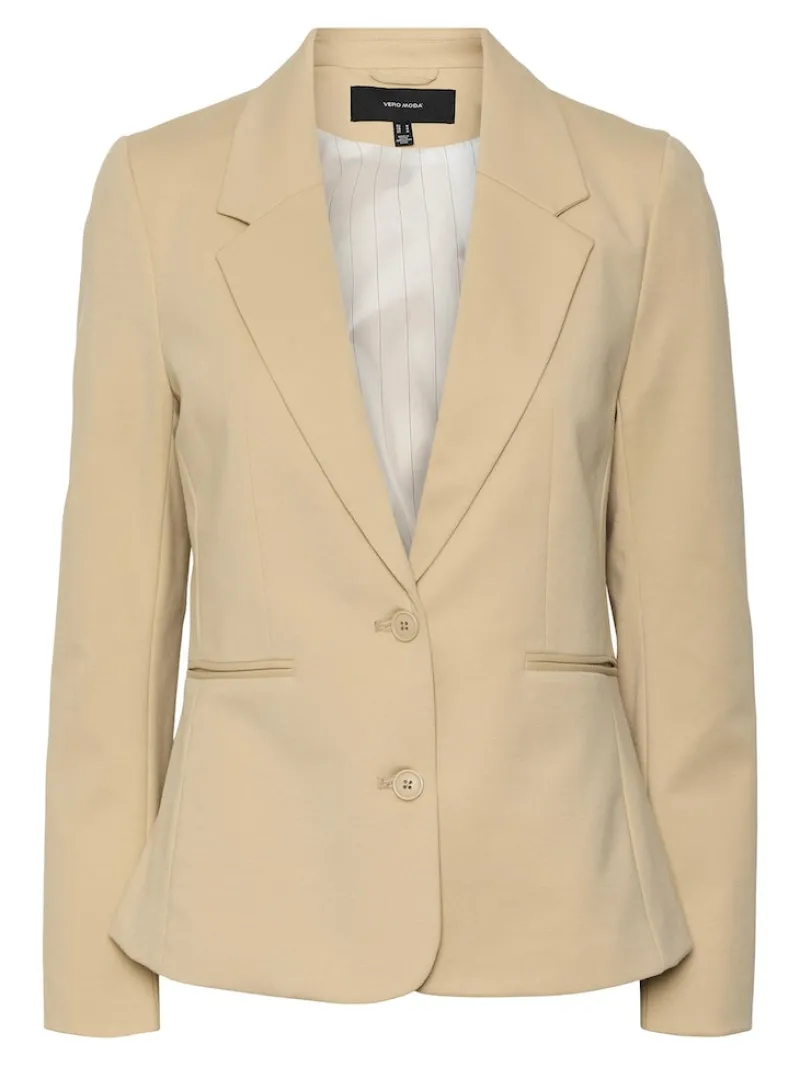 Vero Moda Jacken*VMLUCCA LS SLIM JERSEY BLAZER NOOS irish cream