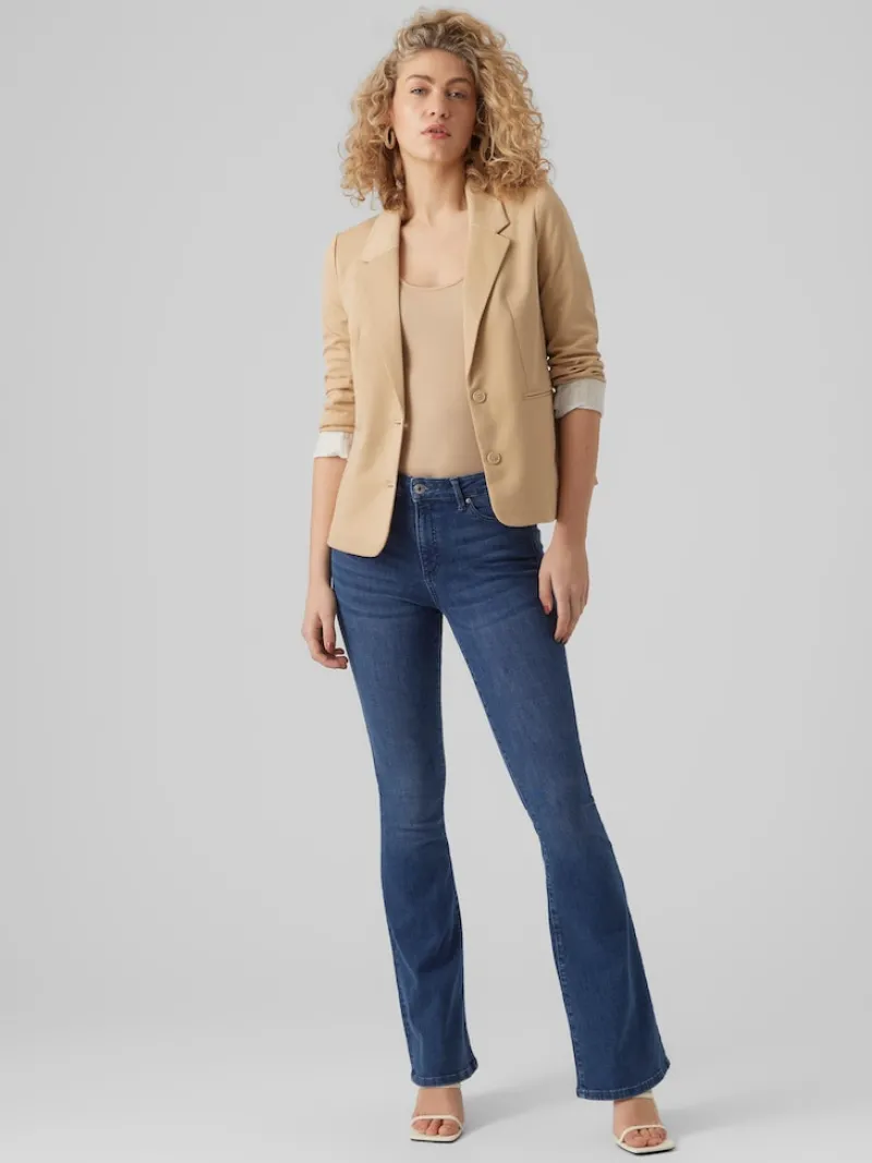 Vero Moda Jacken*VMLUCCA LS SLIM JERSEY BLAZER NOOS irish cream
