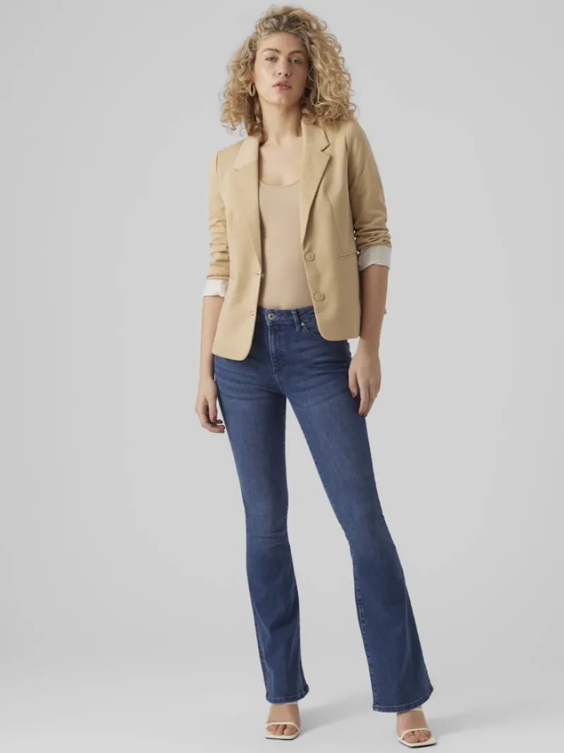 Vero Moda Jacken*VMLUCCA LS SLIM JERSEY BLAZER NOOS irish cream